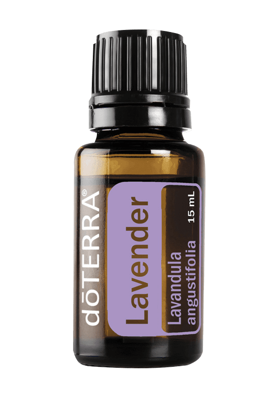 15ml bottle of doTerra lavender essential oil.
